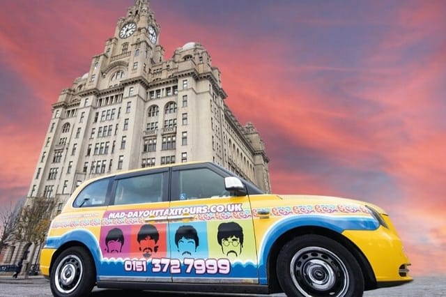 Liverpool's Mad Out Beatles Taxi Tours 
Liverpool's iconic waterfront. 